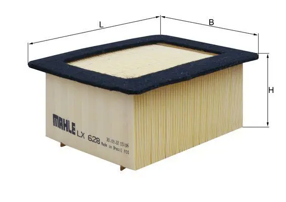 Gaisa filtrs MAHLE LX628