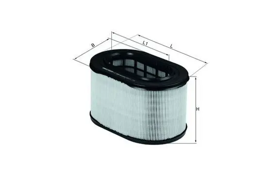 Gaisa filtrs MAHLE LX669