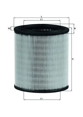 Gaisa filtrs MAHLE LX715