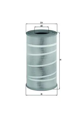 Gaisa filtrs MAHLE LX72107