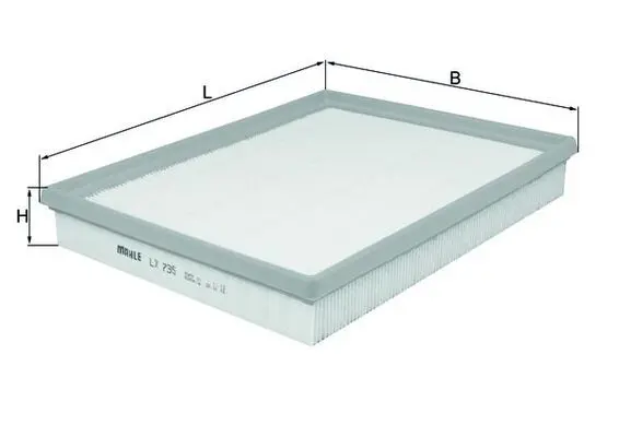 Gaisa filtrs MAHLE LX735