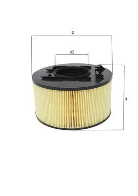 Gaisa filtrs MAHLE LX759