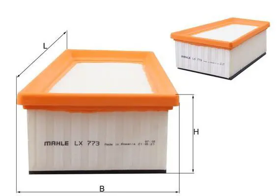 Gaisa filtrs MAHLE LX773