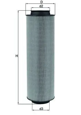 Gaisa filtrs MAHLE LX791