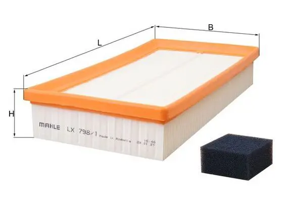 Gaisa filtrs MAHLE LX7981