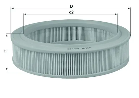 Gaisa filtrs MAHLE LX81
