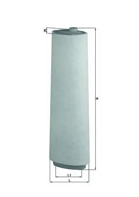 Gaisa filtrs MAHLE LX818