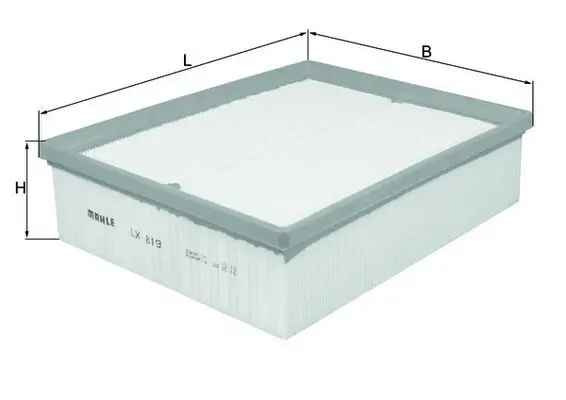 Gaisa filtrs MAHLE LX819