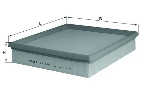 Gaisa filtrs MAHLE LX889