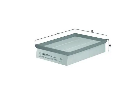 Gaisa filtrs MAHLE LX935