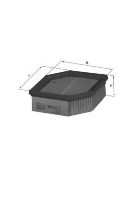 Gaisa filtrs MAHLE LX966