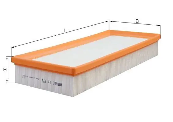 Gaisa filtrs MAHLE LX978