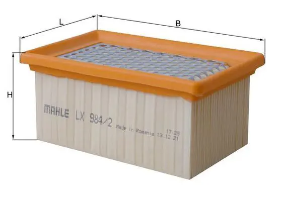 Gaisa filtrs MAHLE LX9842