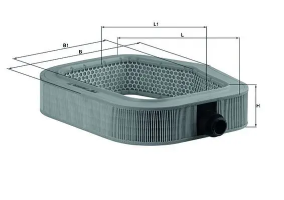Gaisa filtrs MAHLE LX990