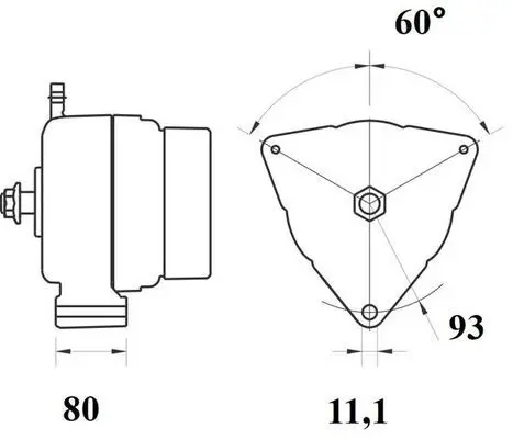 Ģenerators MAHLE MG795