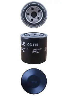 Eļļas filtrs MAHLE OC115