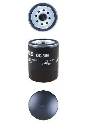 Eļļas filtrs MAHLE OC369