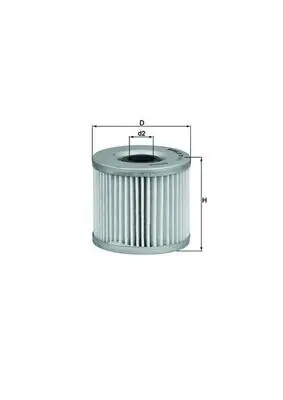 Eļļas filtrs MAHLE OX411
