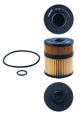Eļļas filtrs MAHLE OX563D