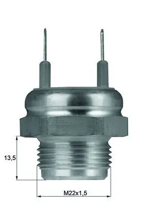 Termoslēdzis, Radiatora ventilators MAHLE TSW10D