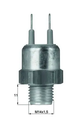 Termoslēdzis, Radiatora ventilators MAHLE TSW15D