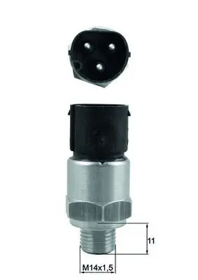 Termoslēdzis, Radiatora ventilators MAHLE TSW74