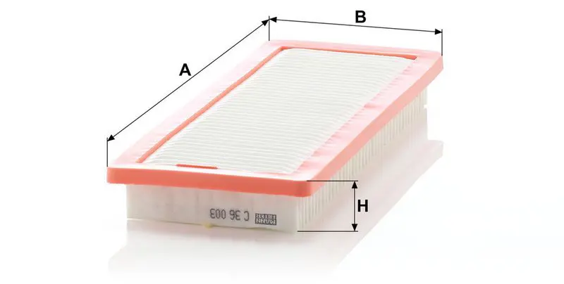 Gaisa filtrs MANN C36003