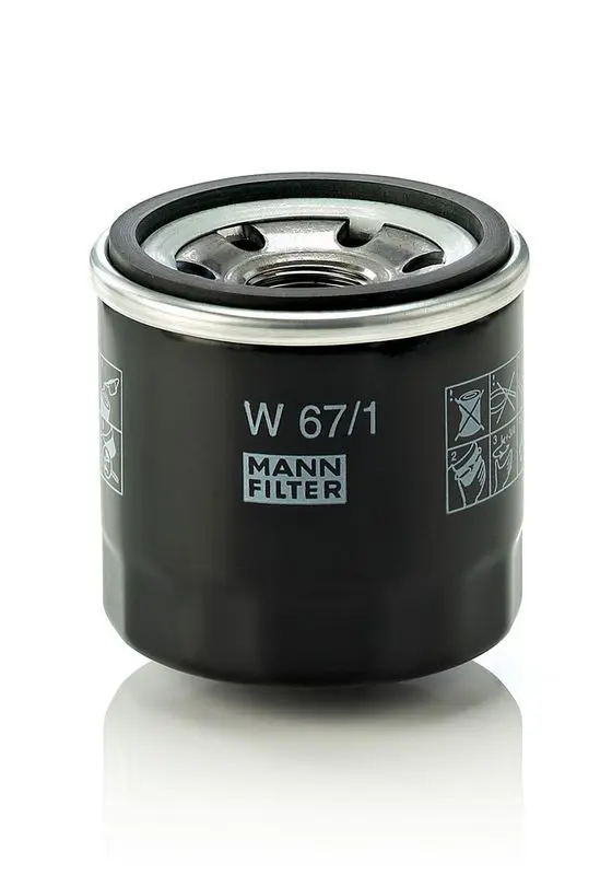 Eļļas filtrs MANN W671