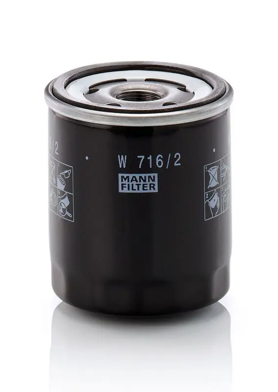 Eļļas filtrs MANN W7162
