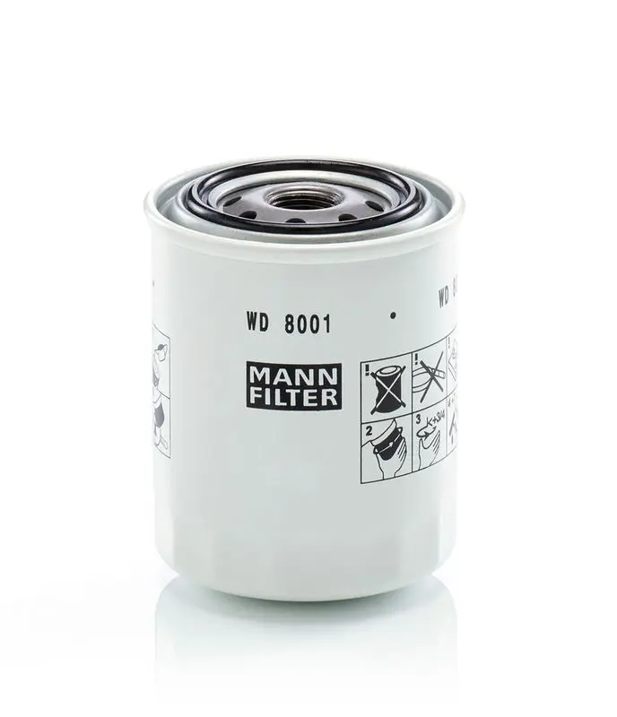 Filtrs, Hidropacēlāja sistēma MANN WD8001
