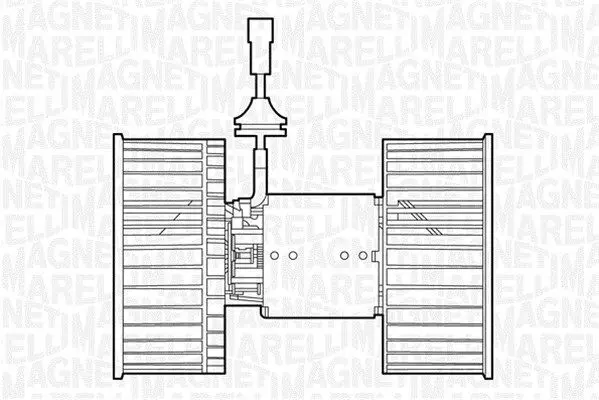 Salona ventilators Magneti Marelli 069412534010