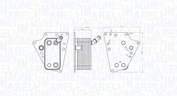 Eļļas radiators, Motoreļļa Magneti Marelli 350300001500
