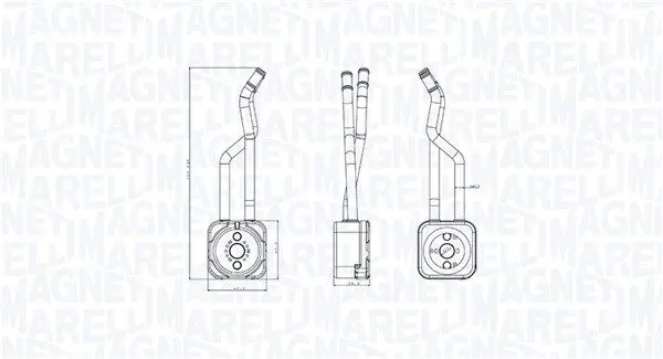 Eļļas radiators, Motoreļļa Magneti Marelli 350300003800
