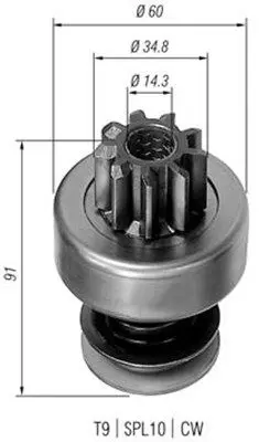 Zobrats, Starteris Magneti Marelli 940113020102
