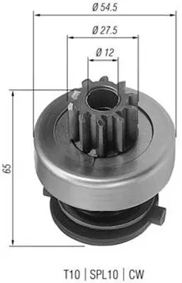 Zobrats, Starteris Magneti Marelli 940113020166