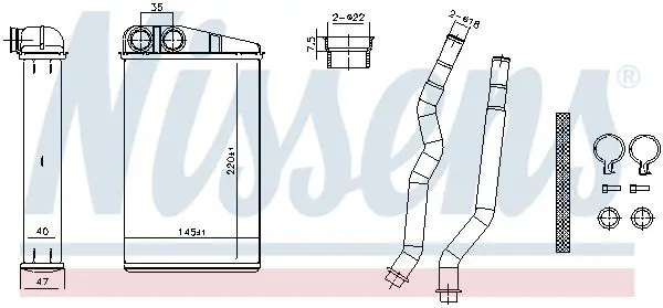 Siltummainis, Salona apsilde NISSENS 707270