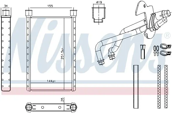 Siltummainis, Salona apsilde NISSENS 707282