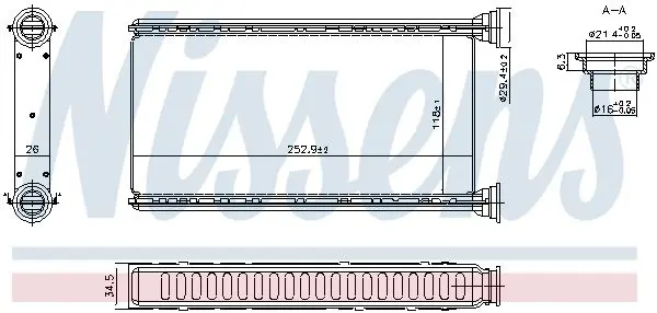 Siltummainis, Salona apsilde NISSENS 707288
