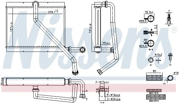 Siltummainis, Salona apsilde NISSENS 707289