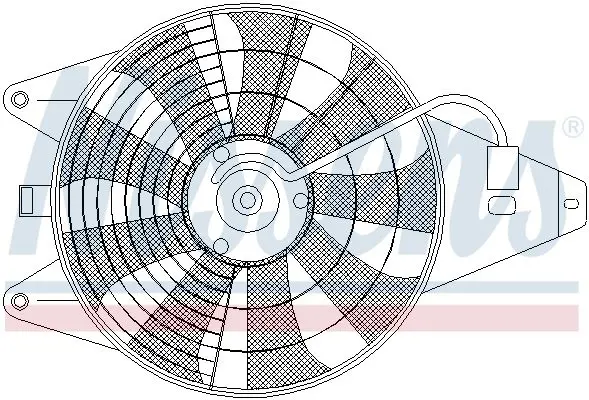 Ventilators, Gaisa kond. sistēmas kondensators NISSENS