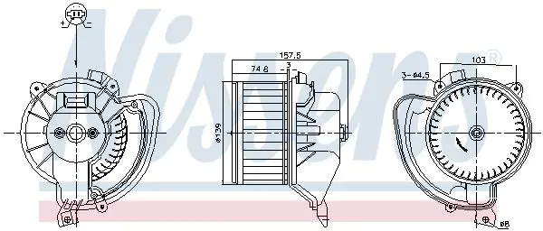 Salona ventilators NISSENS 87220