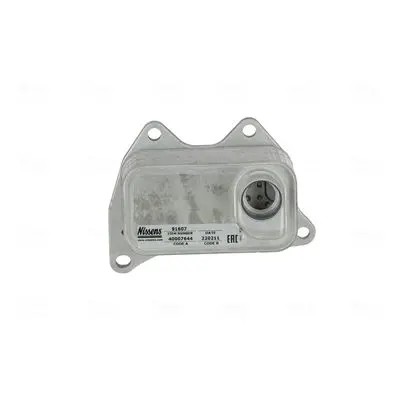 Eļļas radiators, Motoreļļa NISSENS 91607