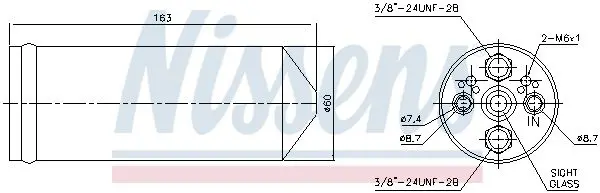 Sausinātājs, Kondicionieris NISSENS 95523