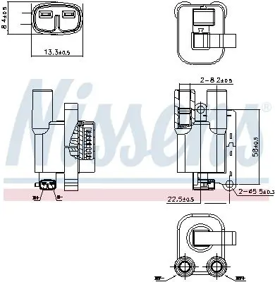 Aizdedzes spole NISSENS 966845