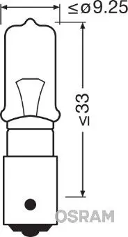 Kvēlspuldze, Pagriezienu signāla lukturis Osram 64138