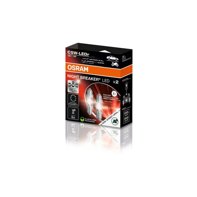 Kvēlspuldze Osram 6418DWNBECE2HB