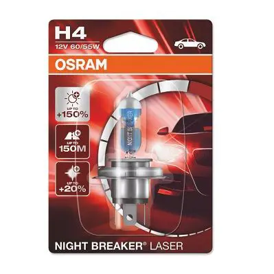 Kvēlspuldze, Tālās gaismas lukturis Osram 64193NL01B