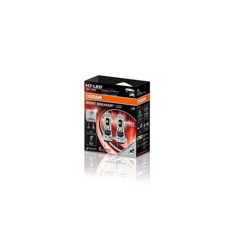 Kvēlspuldze, Tālās gaismas lukturis Osram 64210DWNBSP2HB