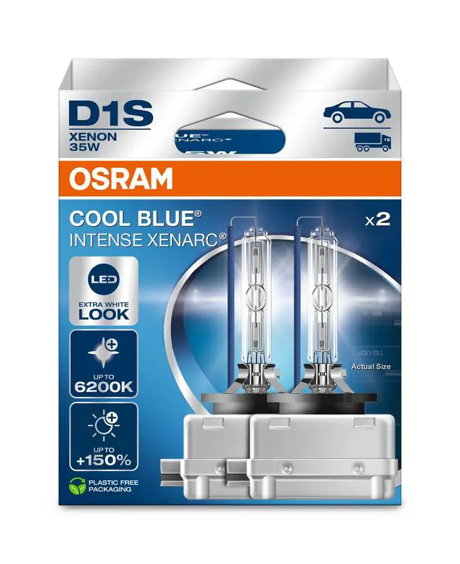 Kvēlspuldze, Tālās gaismas lukturis Osram 66140CBN2HB