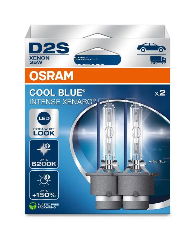 Kvēlspuldze, Tālās gaismas lukturis Osram 66240CBN2HB